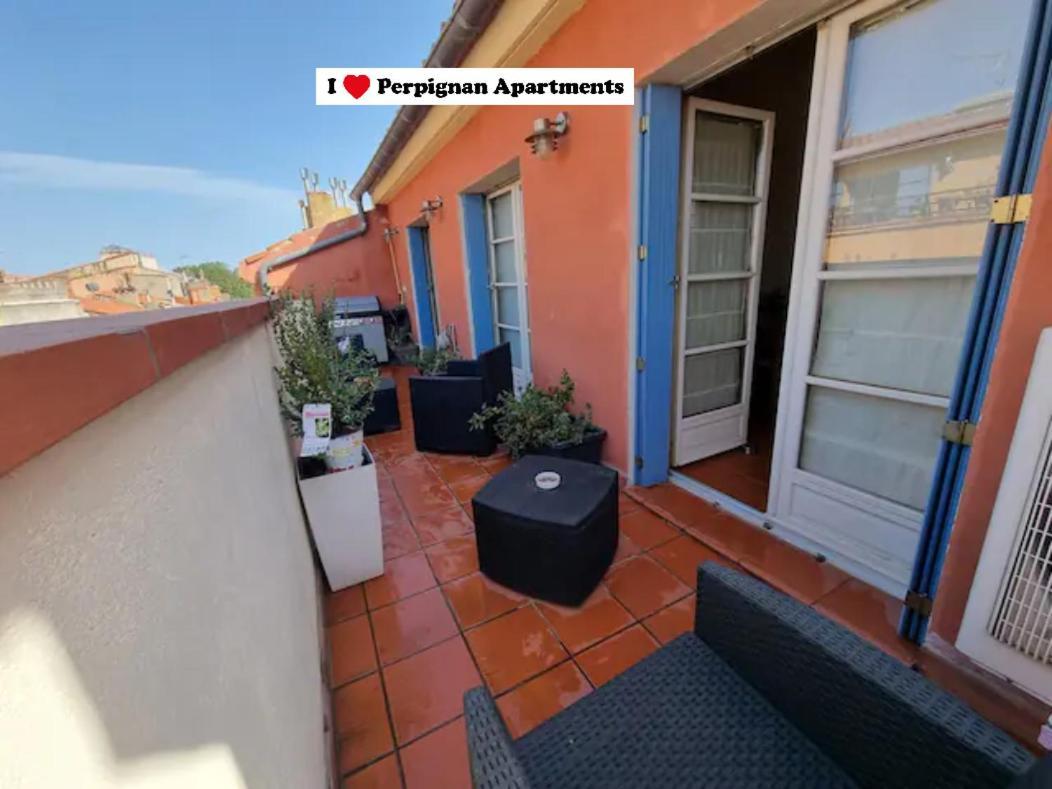 I Love Perpignan Duplex Terrasse Екстер'єр фото